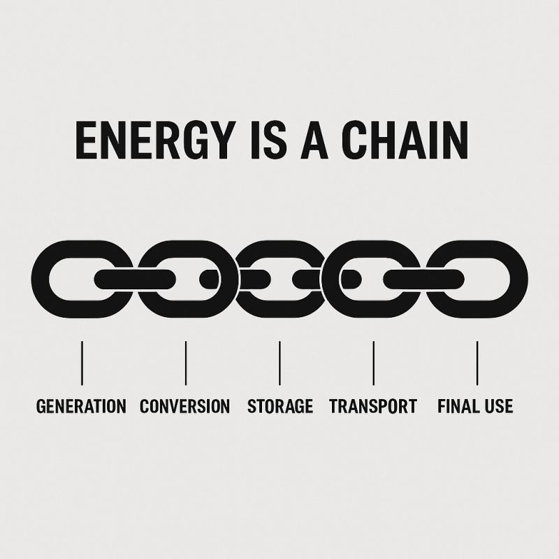 Energy systems require chain wide thinking